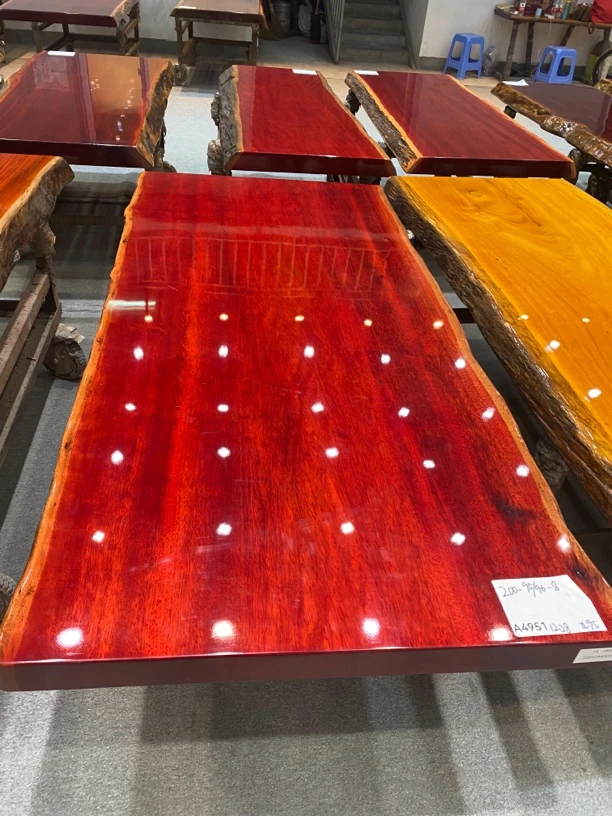 3非洲进口原木实木大板桌