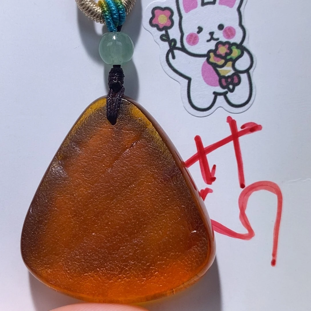 定制琥珀未镶嵌蜜蜡吊坠