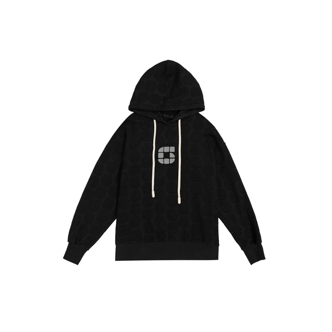 GGAHOLIDAY新款运动宽松时尚休闲长袖情侣卫衣套装143084/5