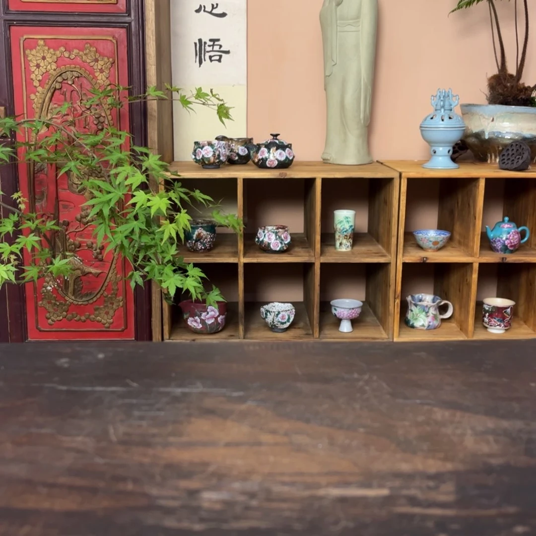 柴烧手工手绘陶瓷