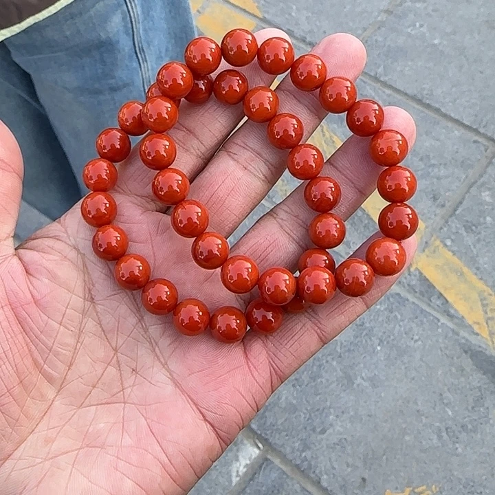 南红玛瑙未镶嵌颈饰多样性发货拍一发一卡10