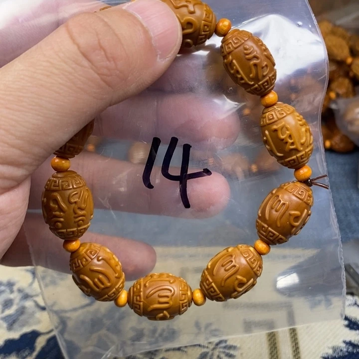 橄榄核手串/手链橄榄核雕工艺手串