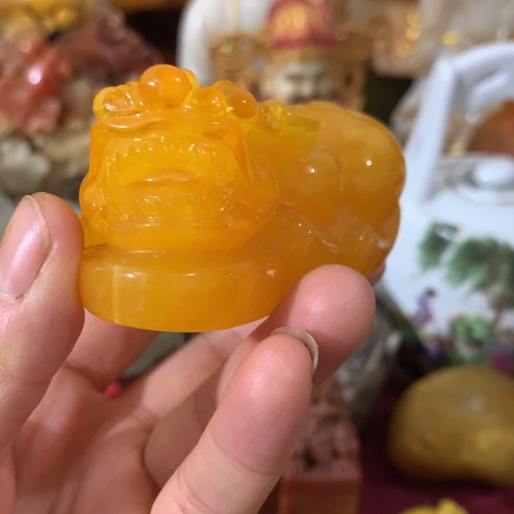 石材摆件的时候还