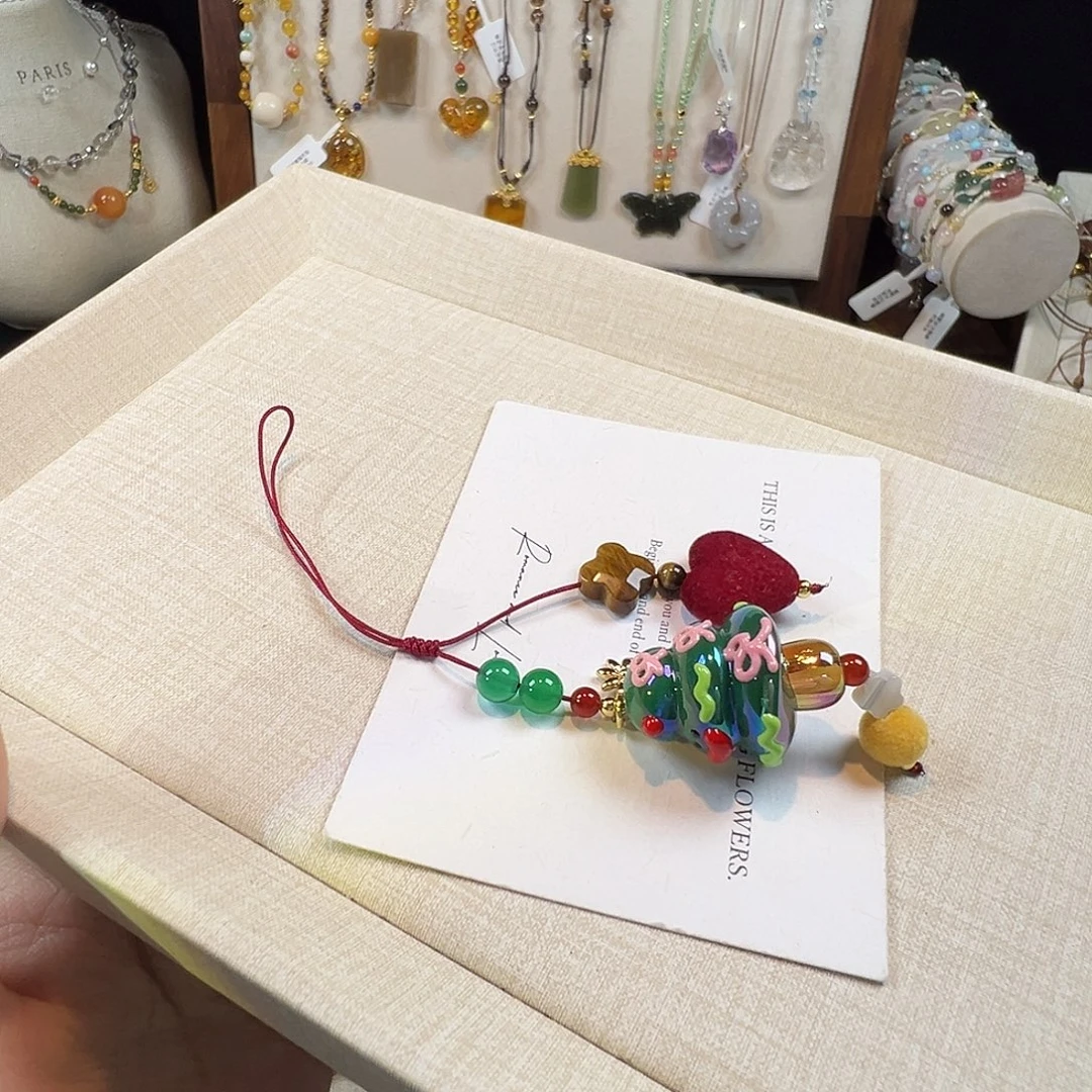 未镶嵌手链水晶圣诞挂件