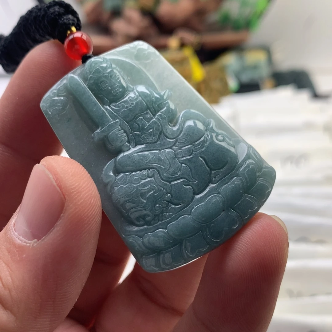 颈饰未镶嵌翡翠文殊