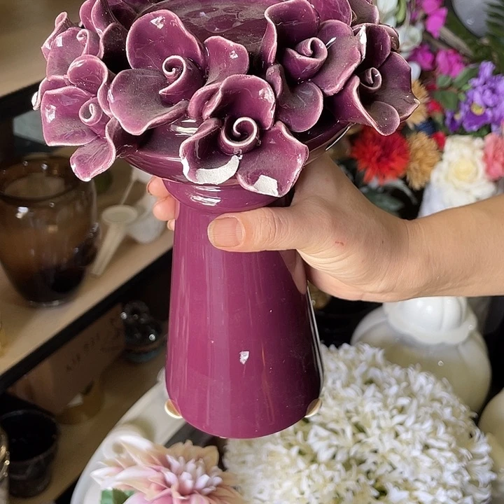 卡**妻陶瓷花瓶部分（微瑕）