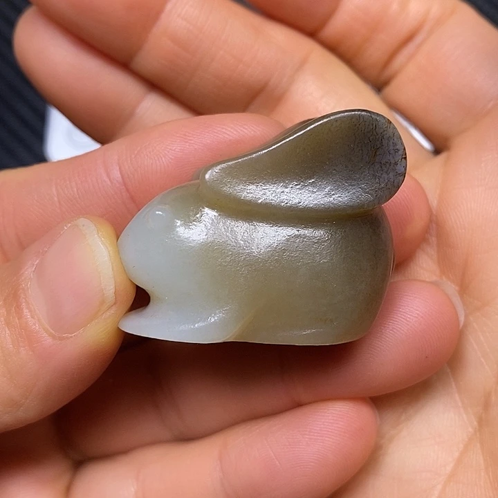 颈饰未镶嵌和田玉周*