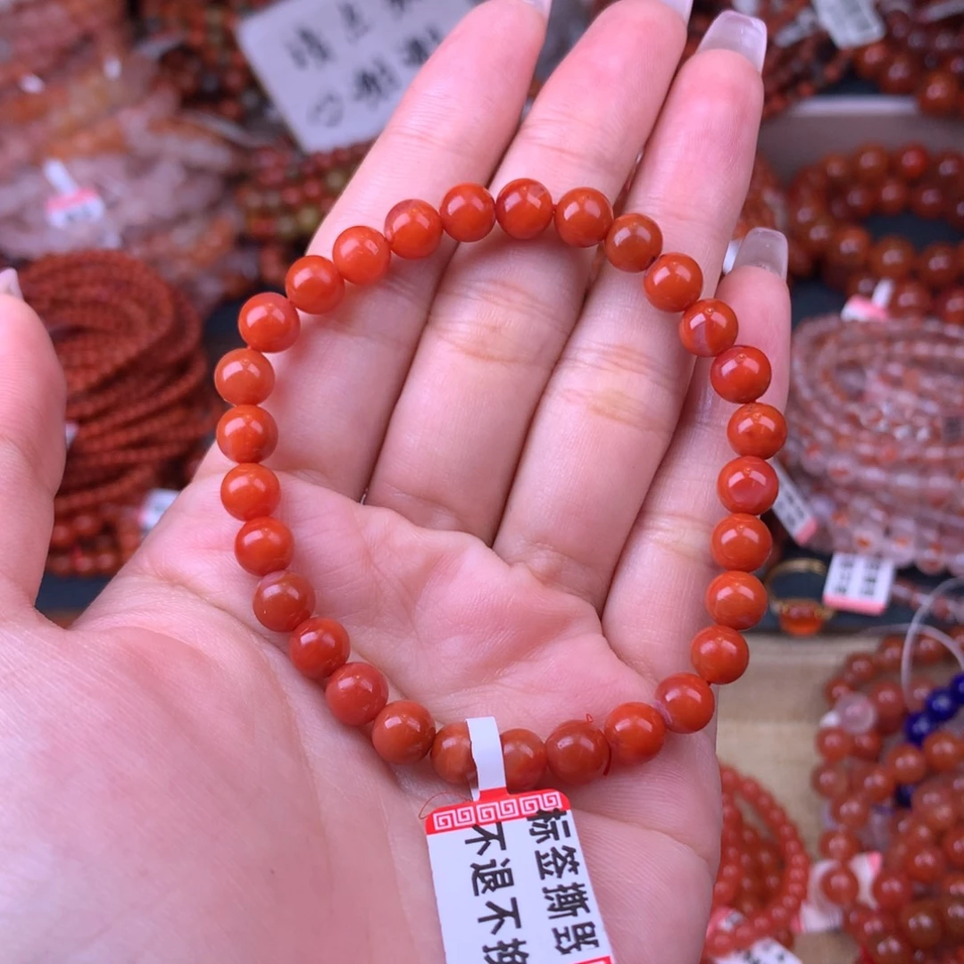 未镶嵌手链南红玛瑙卡6
