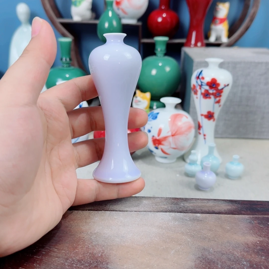 陶瓷手工小花器摆件
