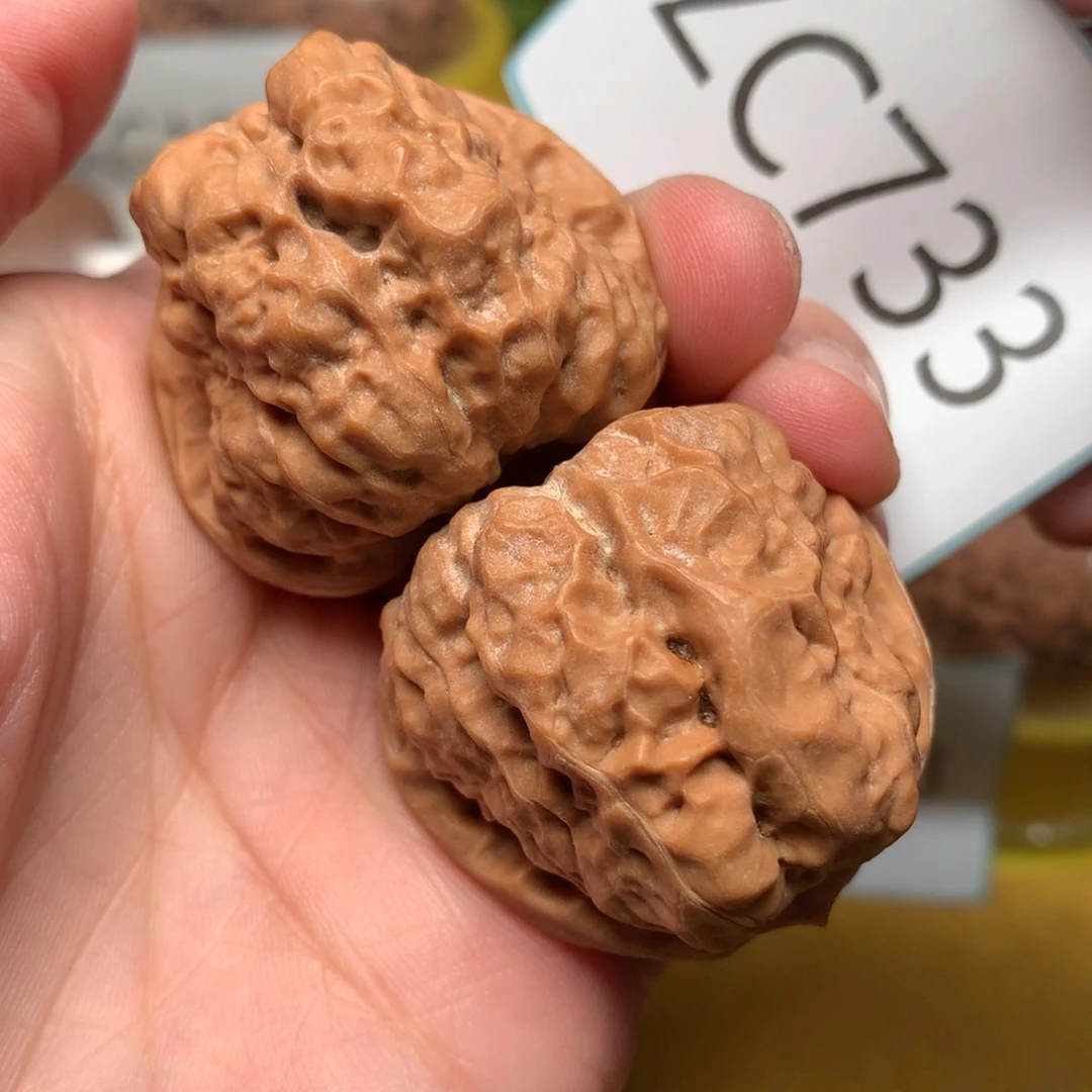 文玩核桃把件大肚肌肉开背蛙37