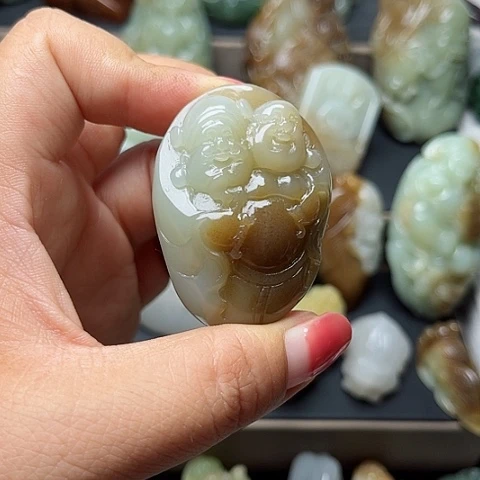 和田玉未镶嵌颈饰J****1