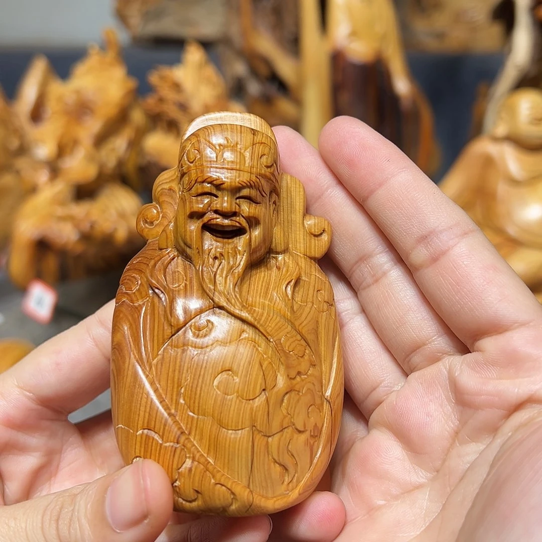 柏木（崖柏）崖柏木手把件摆件