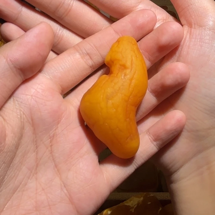 鸿***技琥珀未镶嵌颈饰蜜蜡海漂单颗