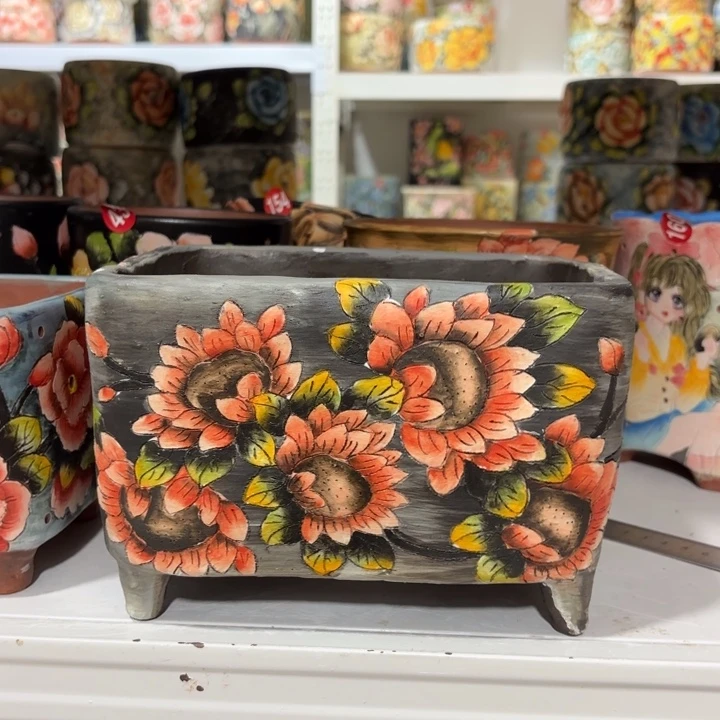 景德镇手绘花盆陶瓷18/13