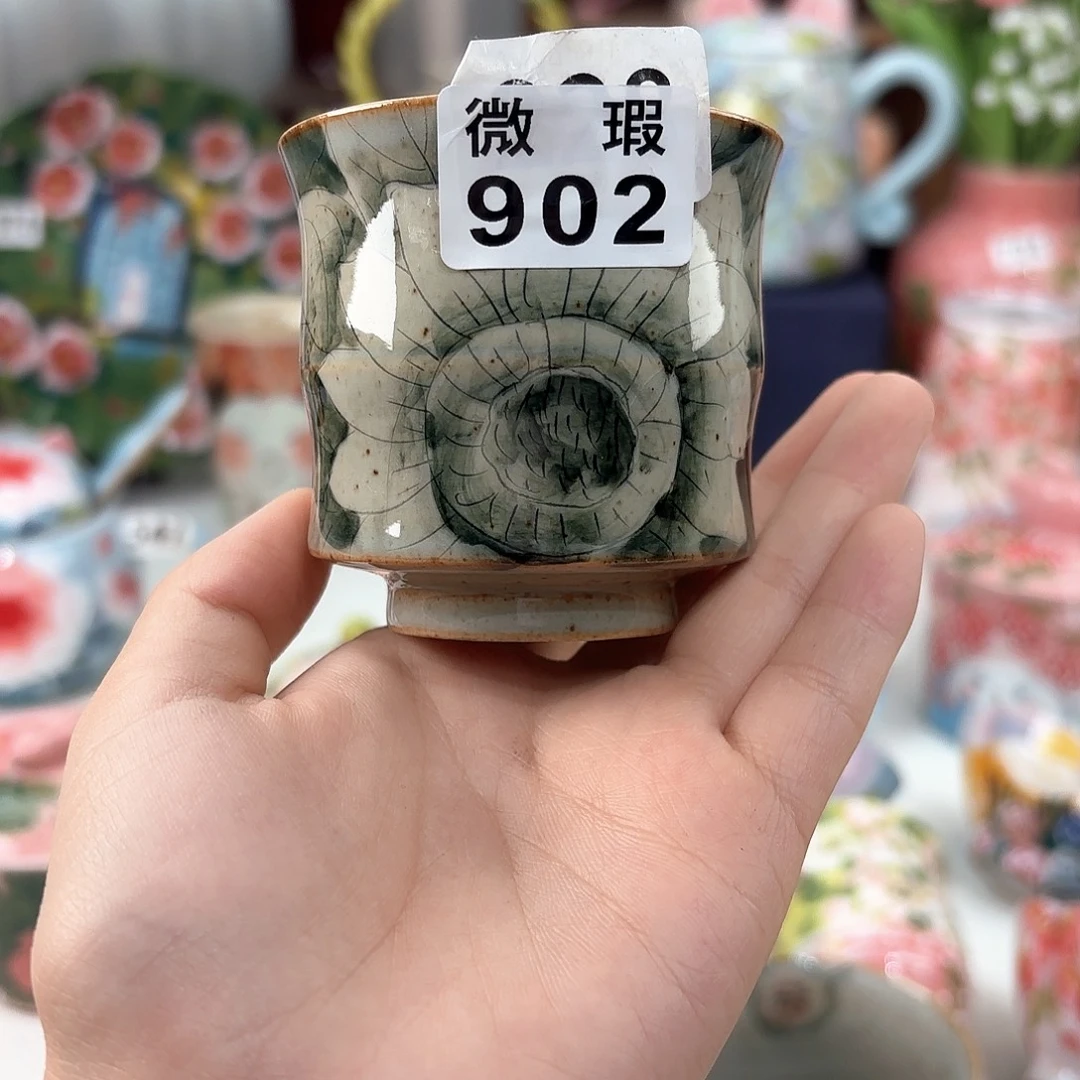 景德镇手绘高温釉下彩陶瓷茶具