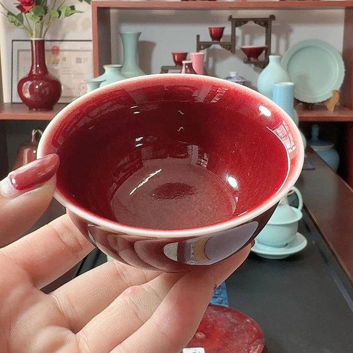 摆件景德镇高温陶瓷杯子