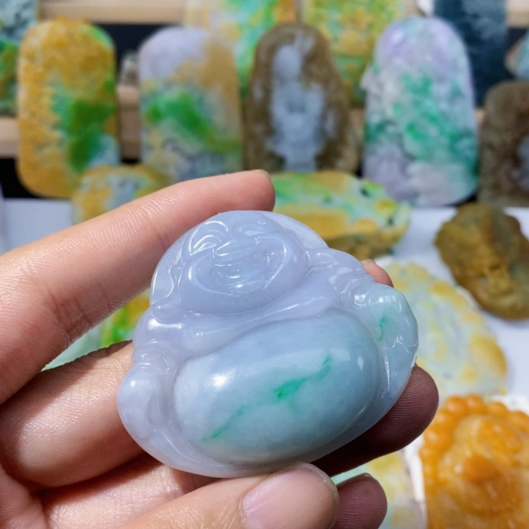 定制翡翠未镶嵌天然翡翠A货