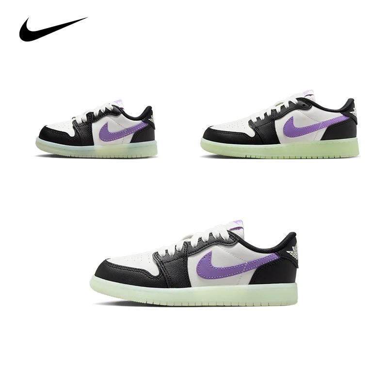 AIR JORDAN 1 RETRO 男女婴小大童低帮板鞋HF0412&10&11