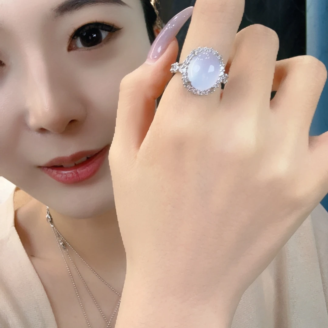 玛瑙/玉髓戒指未镶嵌