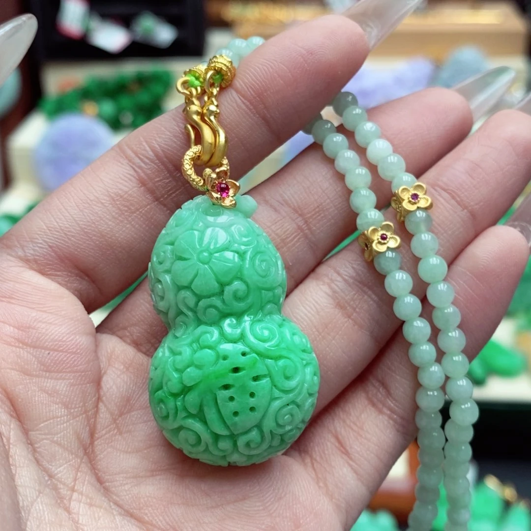 颈饰未镶嵌翡翠翡翠吊坠