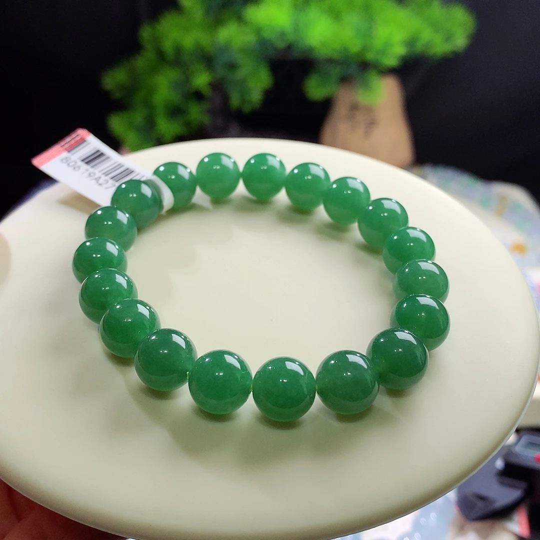 未镶嵌手串翡翠卡10mm