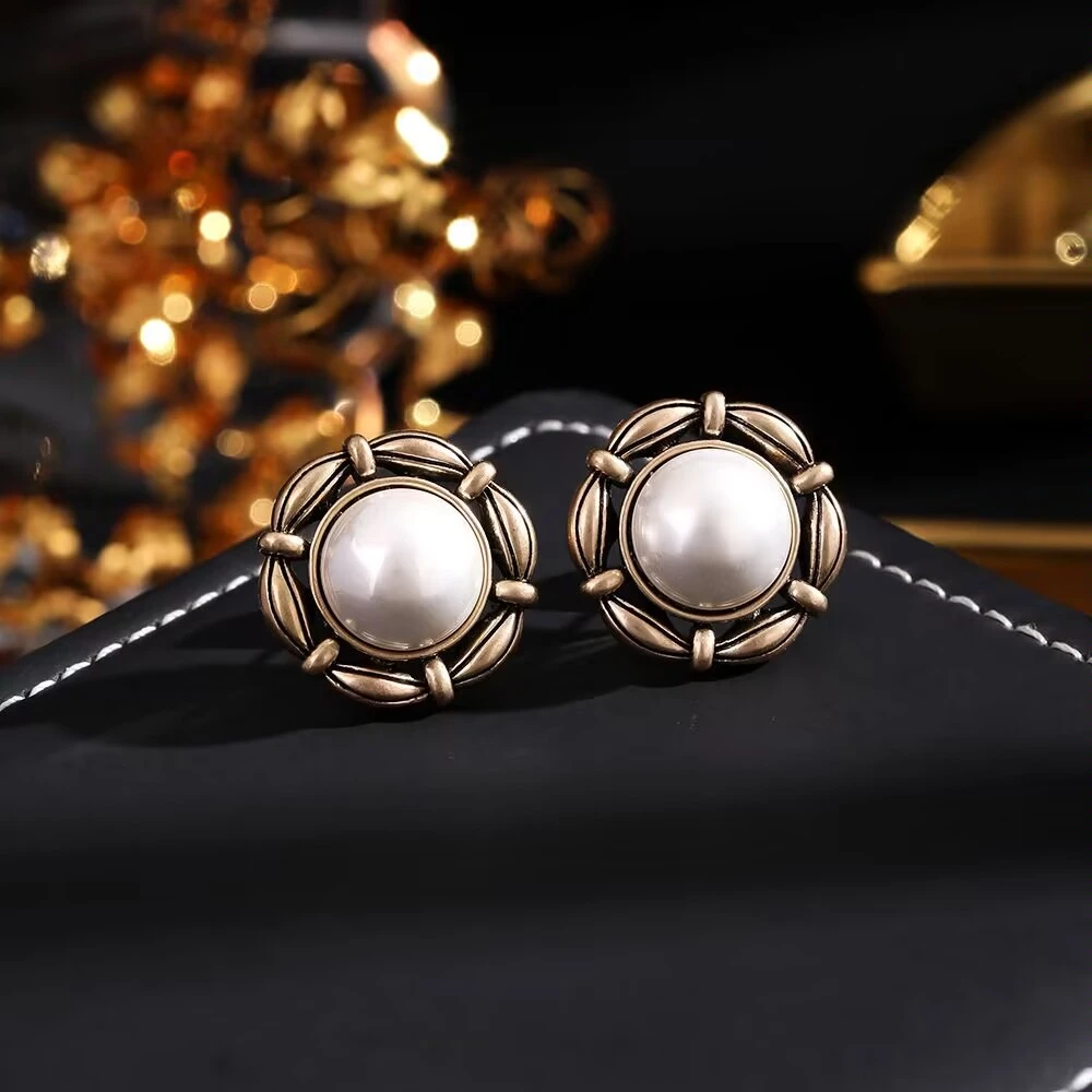 铜合金耳饰 《货号1602》复古气质耳环