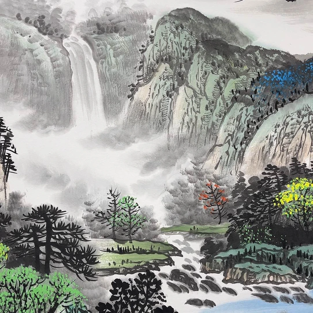 宿***司国画精品书画作品