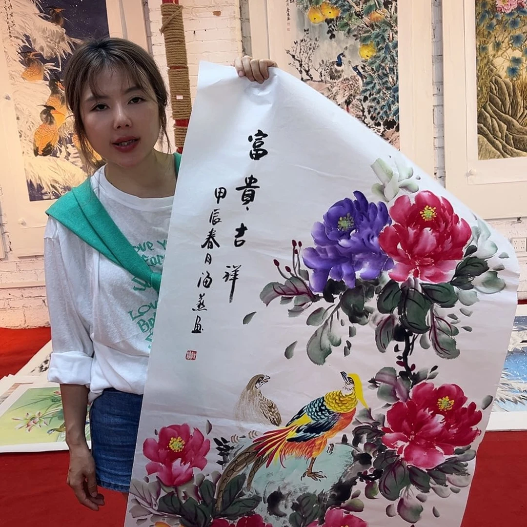 国画手绘国画作品集的艺术