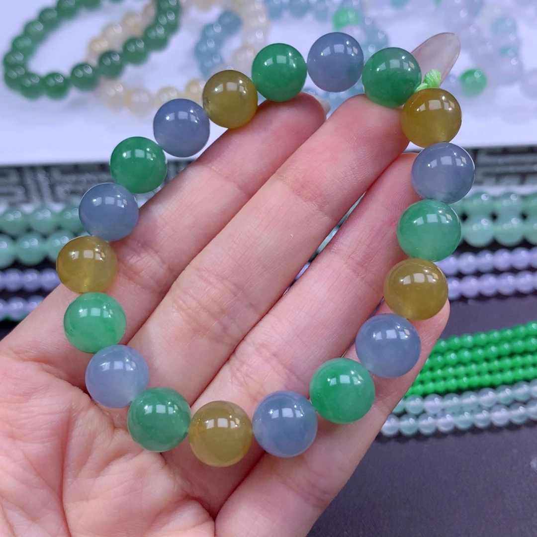 翡翠未镶嵌手链翡翠