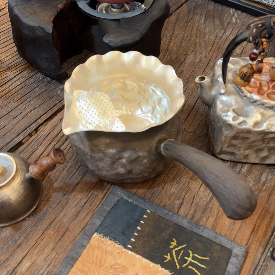 贝*?烤茶罐银壶茶具茶壶