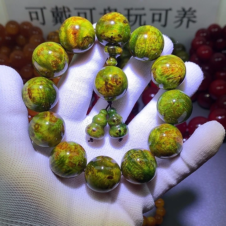 手串/手链松木（琥珀木）2.0 水墨丹青高货