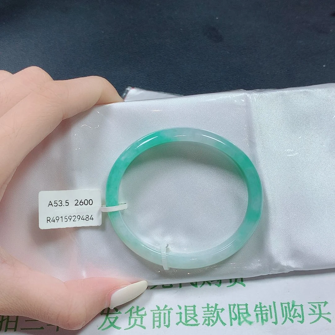 翡翠未镶嵌手镯翡翠手镯53