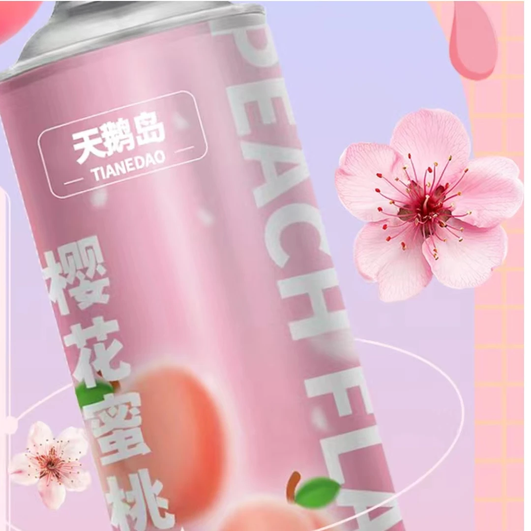 樱花蜜桃果味啤酒