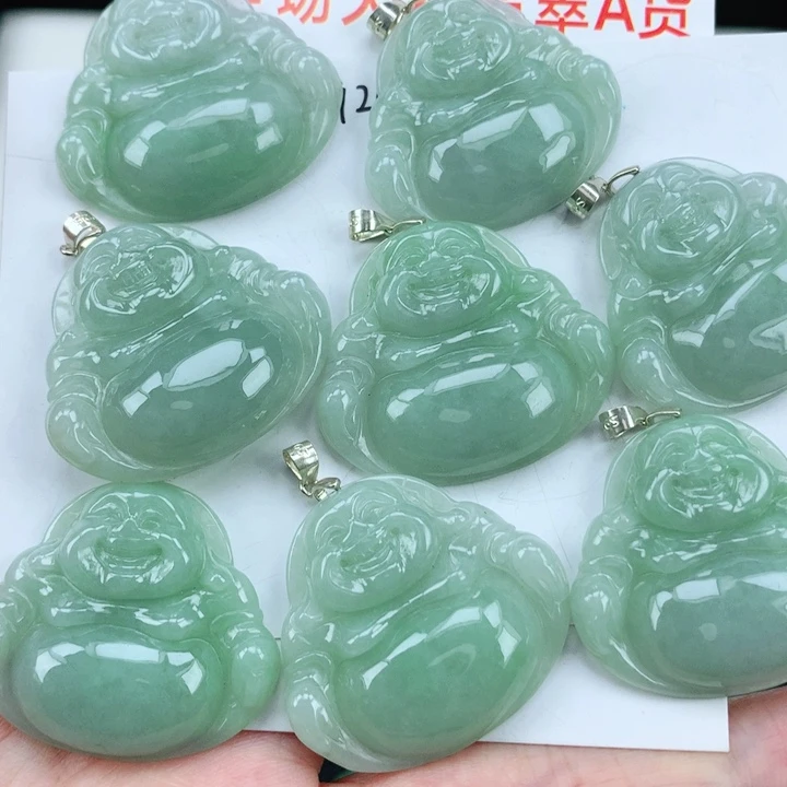 翡翠挂件银S925镶嵌多样性发其1