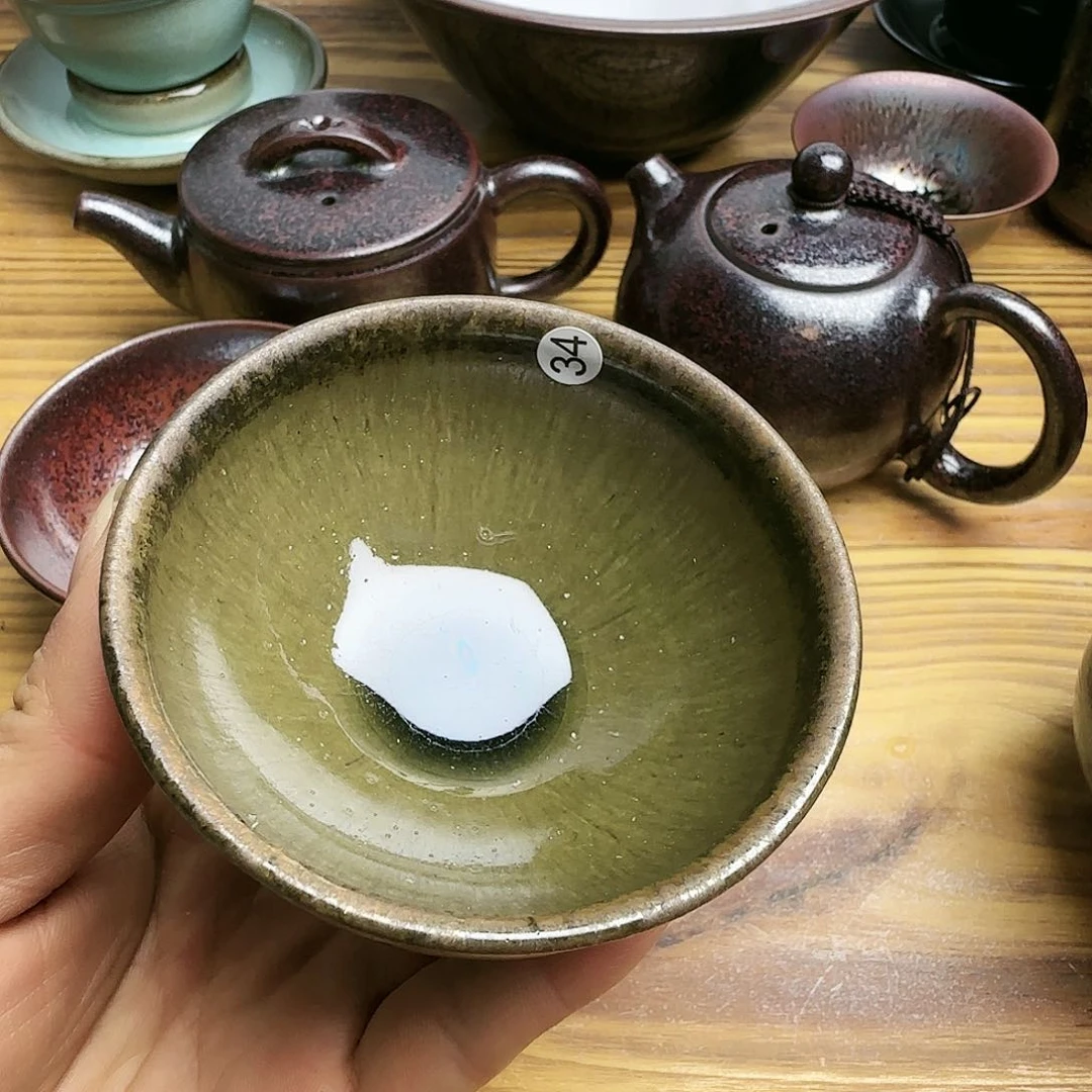 茶盏上**水建窑建盏茶器34