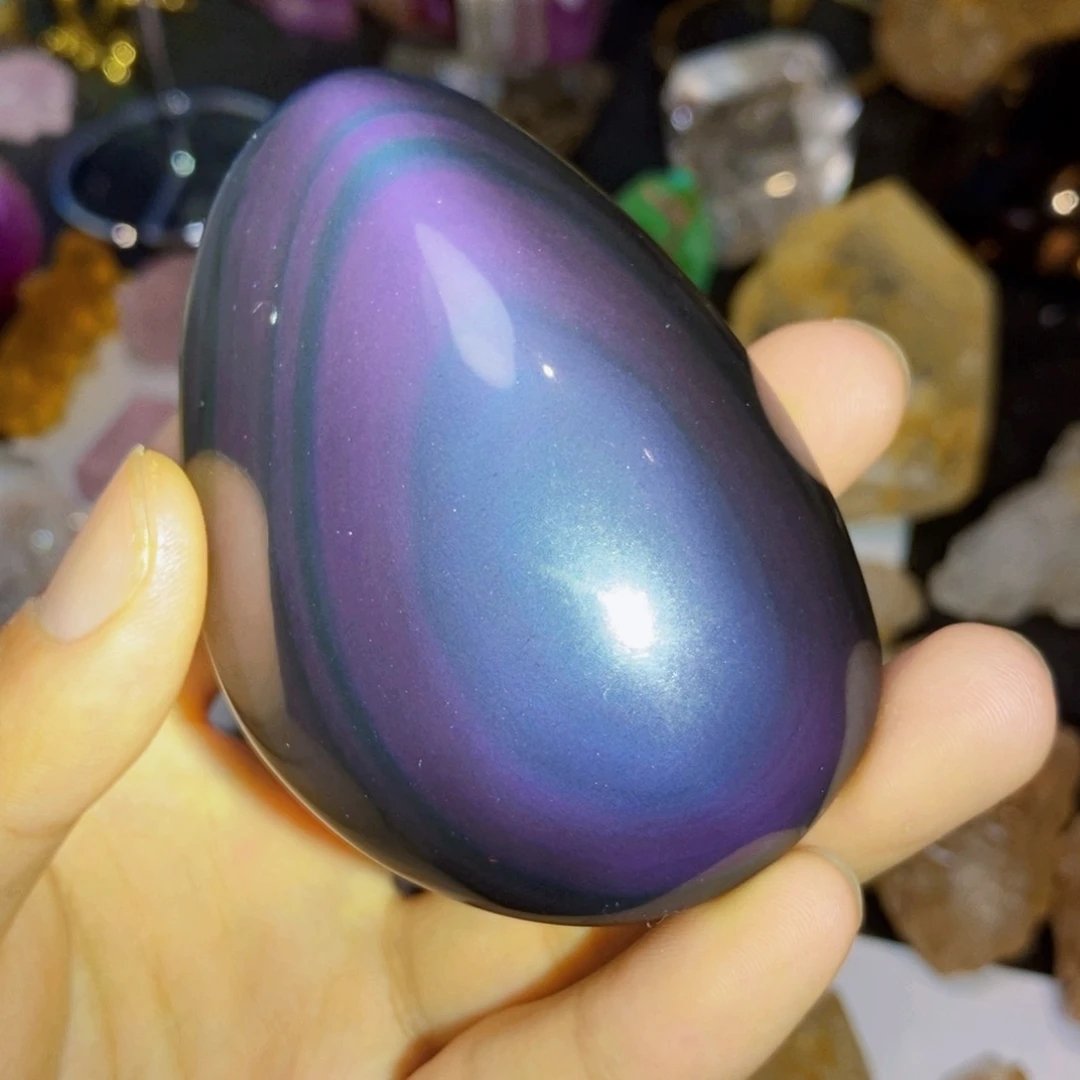 未镶嵌黑曜岩珠宝奇石