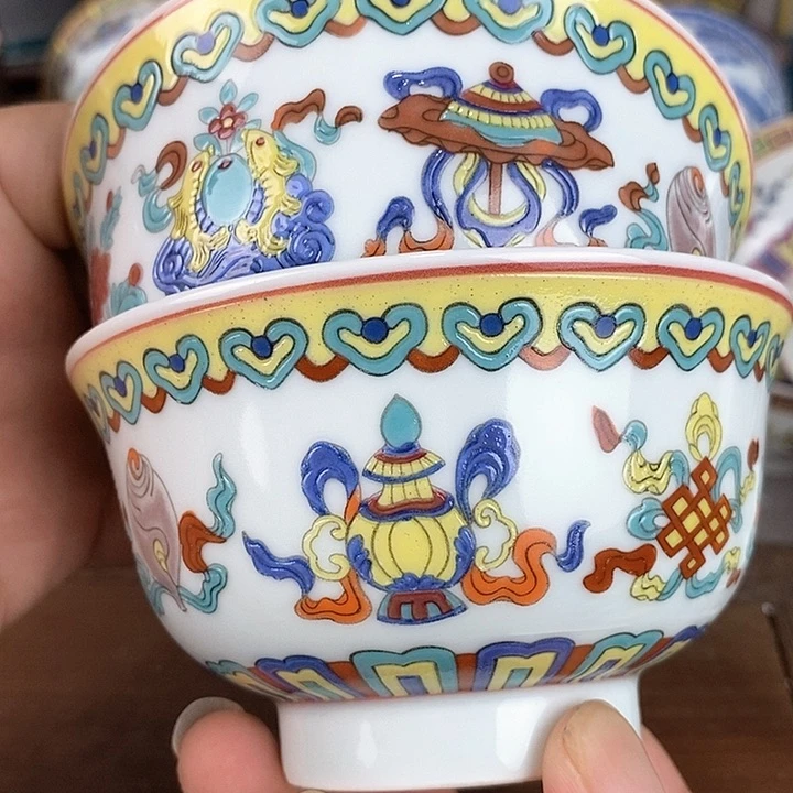 景德镇陶瓷藏式茶碗