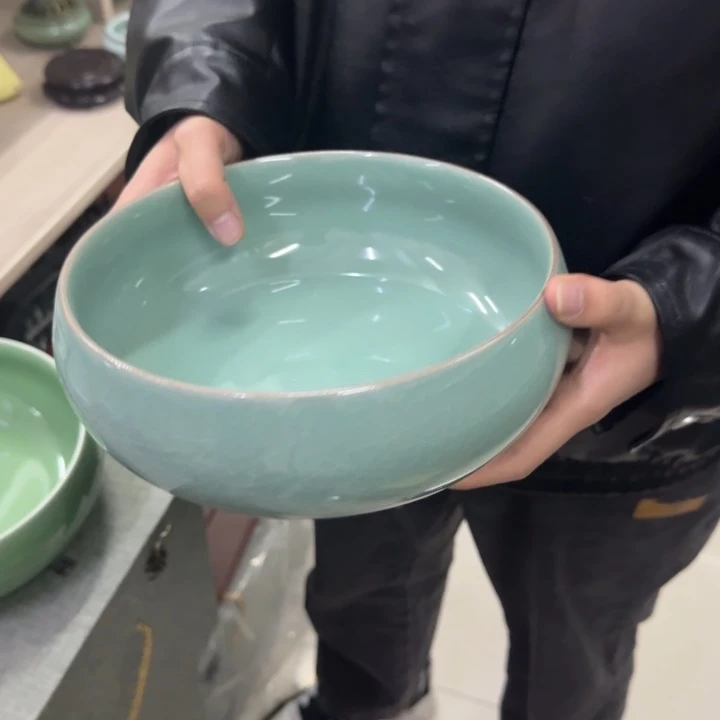 龙泉青瓷茶具微瑕5118