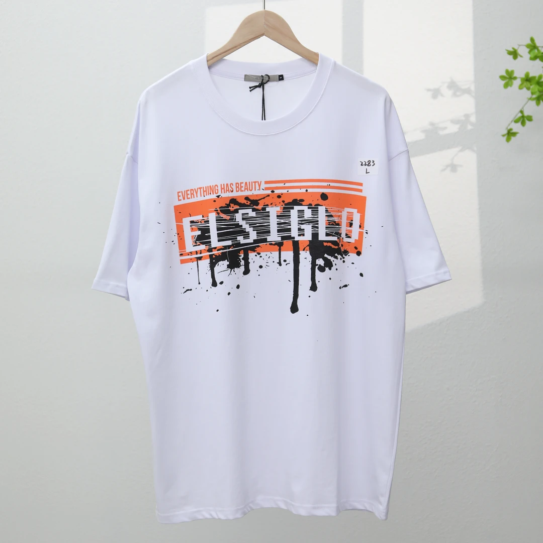 【ELS】男女同款印花休闲百搭t恤2283-D2-3