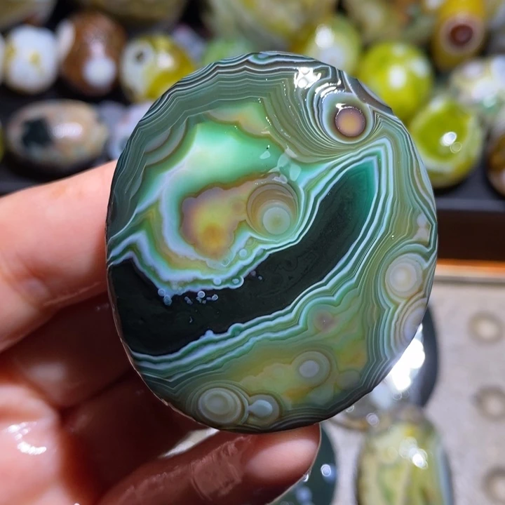 未镶嵌玛瑙/玉髓珠宝半成品63