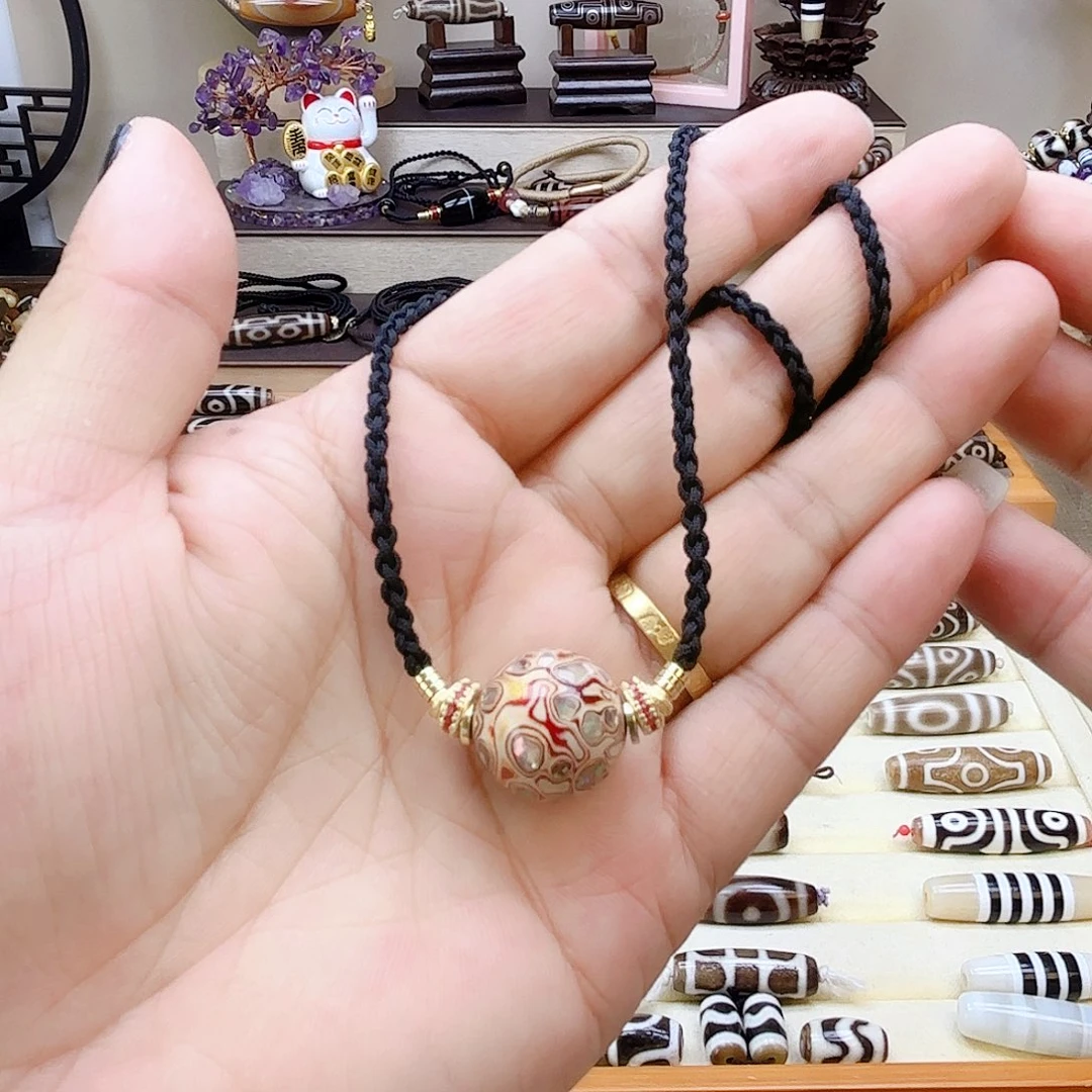 玛瑙/玉髓合金颈饰