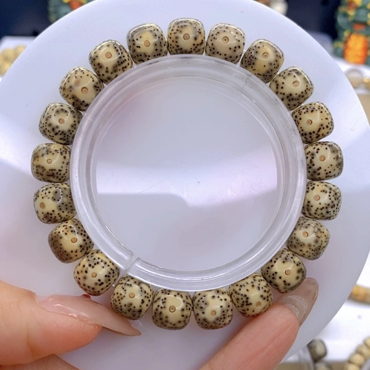 星月菩提手串11青花大眼