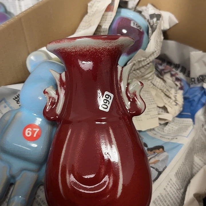 摆件陶郑家钧窑摆件