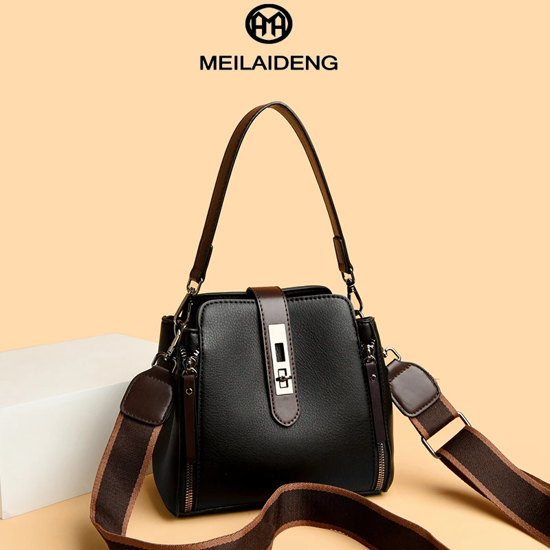 5MEILAIDENG美莱登上新手提单肩斜挎百搭时尚洋气女包潮包斜挎包