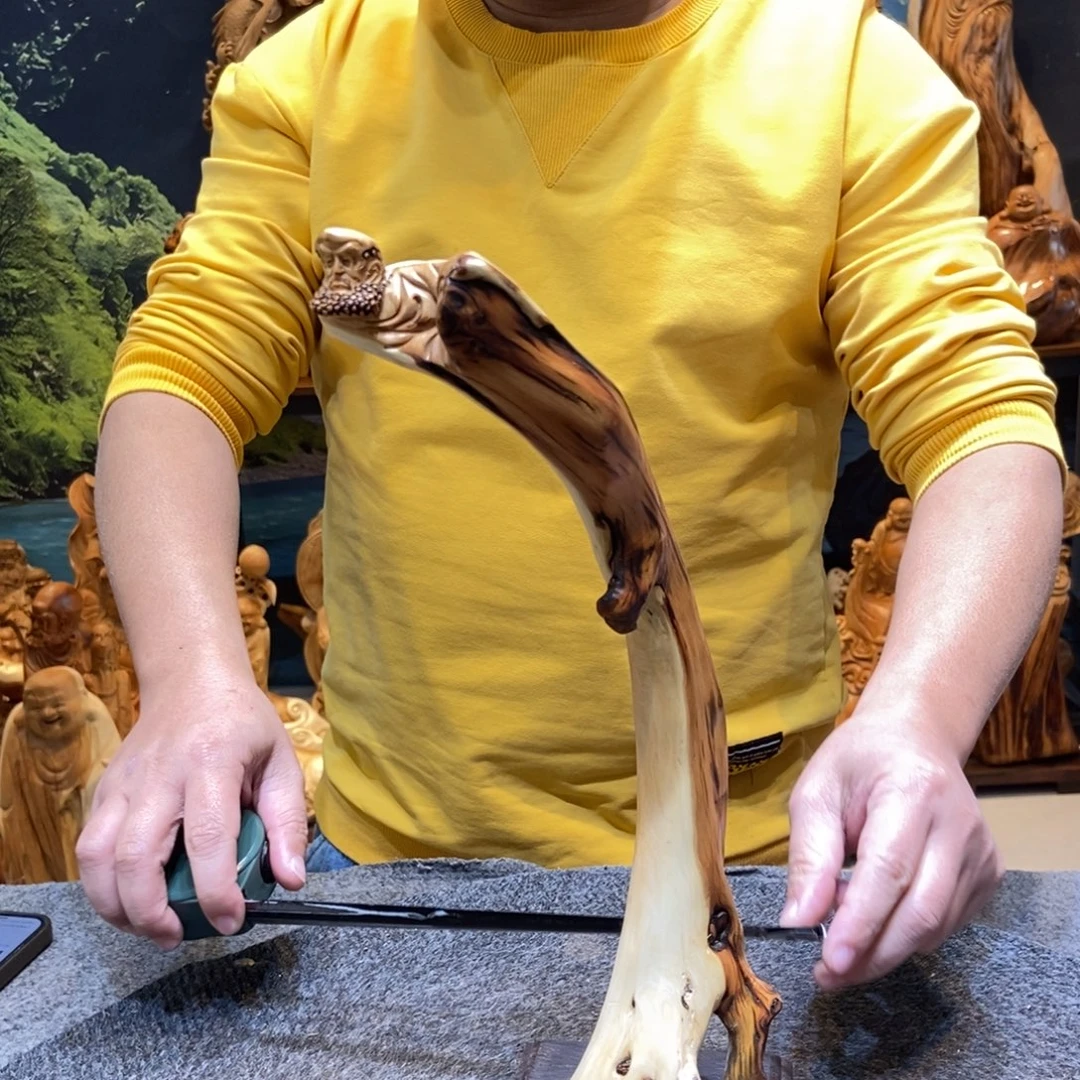 柏木（崖柏）太行崖柏根雕摆件