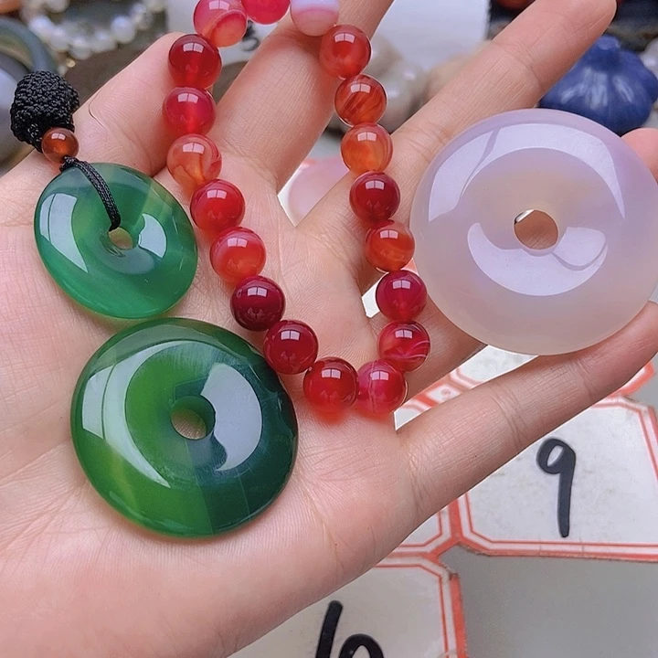 【闪购商品】未镶嵌玛瑙/玉髓珠宝半成品潮****者