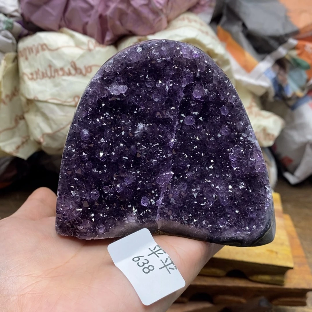 紫晶乌拉圭未镶嵌