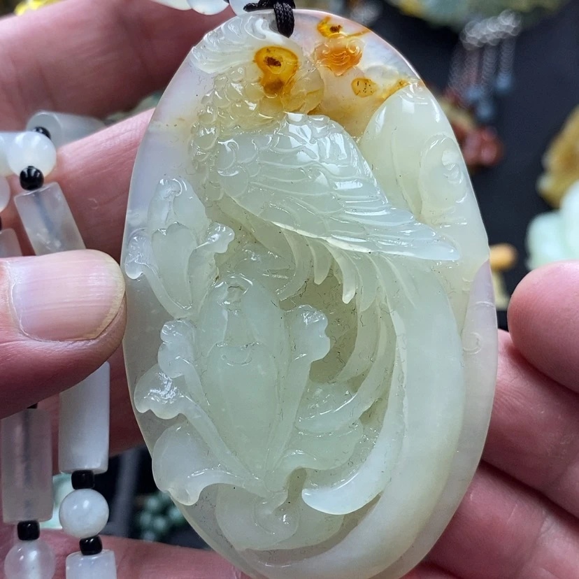 【闪购商品】蛇纹石玉未镶嵌吊坠