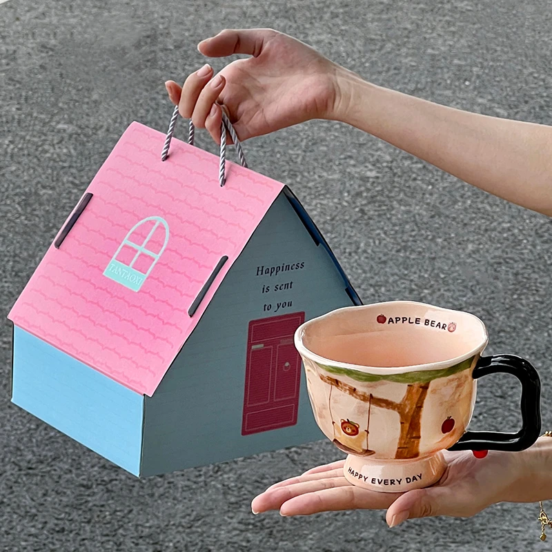 教师节送幼儿园女老师闺蜜杯子伴手礼高颜值生日礼物女礼品马克杯