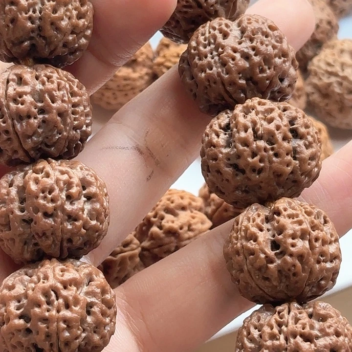 吊坠金刚菩提火***球龙牙梅花